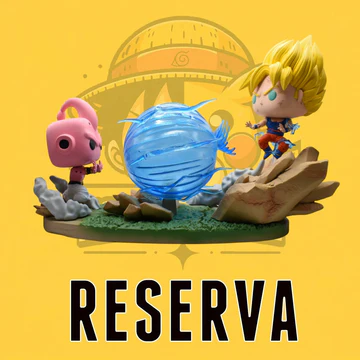 Custom Pop! Dragon Ball Z - Goku ssj vs Kid Buu