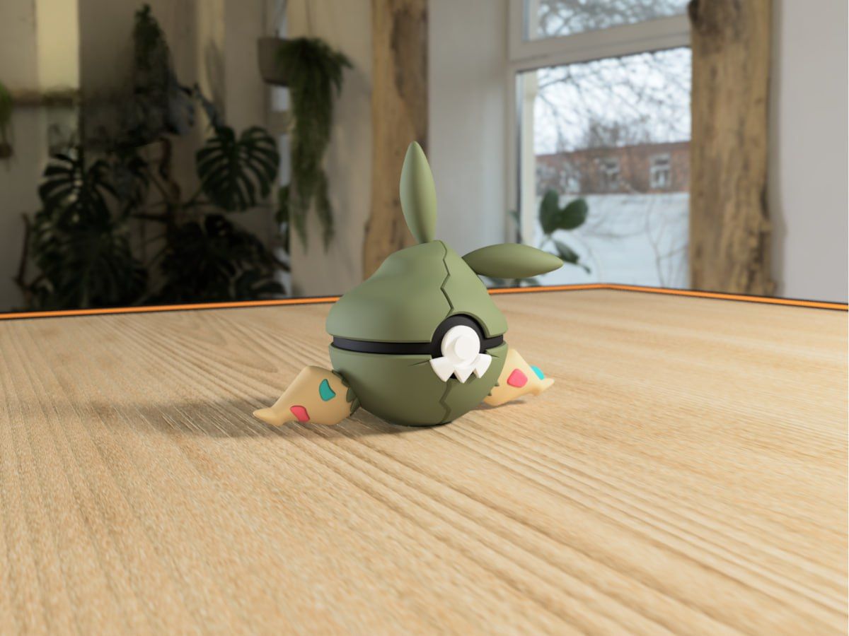 POKE BALL 3D! 0568 Trubbish