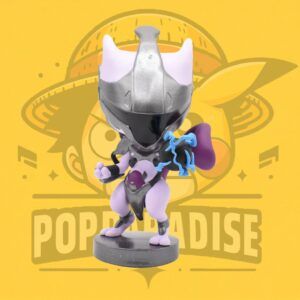 Custom Pop! Pokémon - Mewtwo (Armored) (GITD)