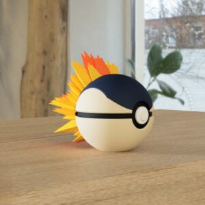 POKE BALL 3D! 0155 Cindaquil