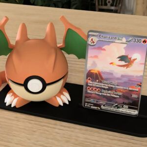POKE BALL 3D! 000 Soporte para Poke Balls + Carta