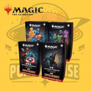 TCG Magic The Gathering | Marvel Super Heroes - Pack Commander Decks (Caja 4)