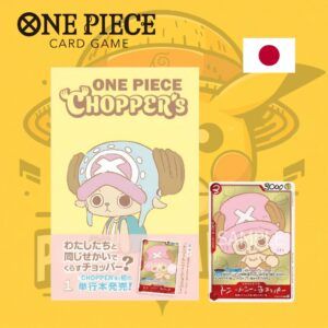 TCG One Piece! Chopper's Vol. 1 Comic + Carta Promo Tony Tony Chopper EB02-003 (BAJO PEDIDO)