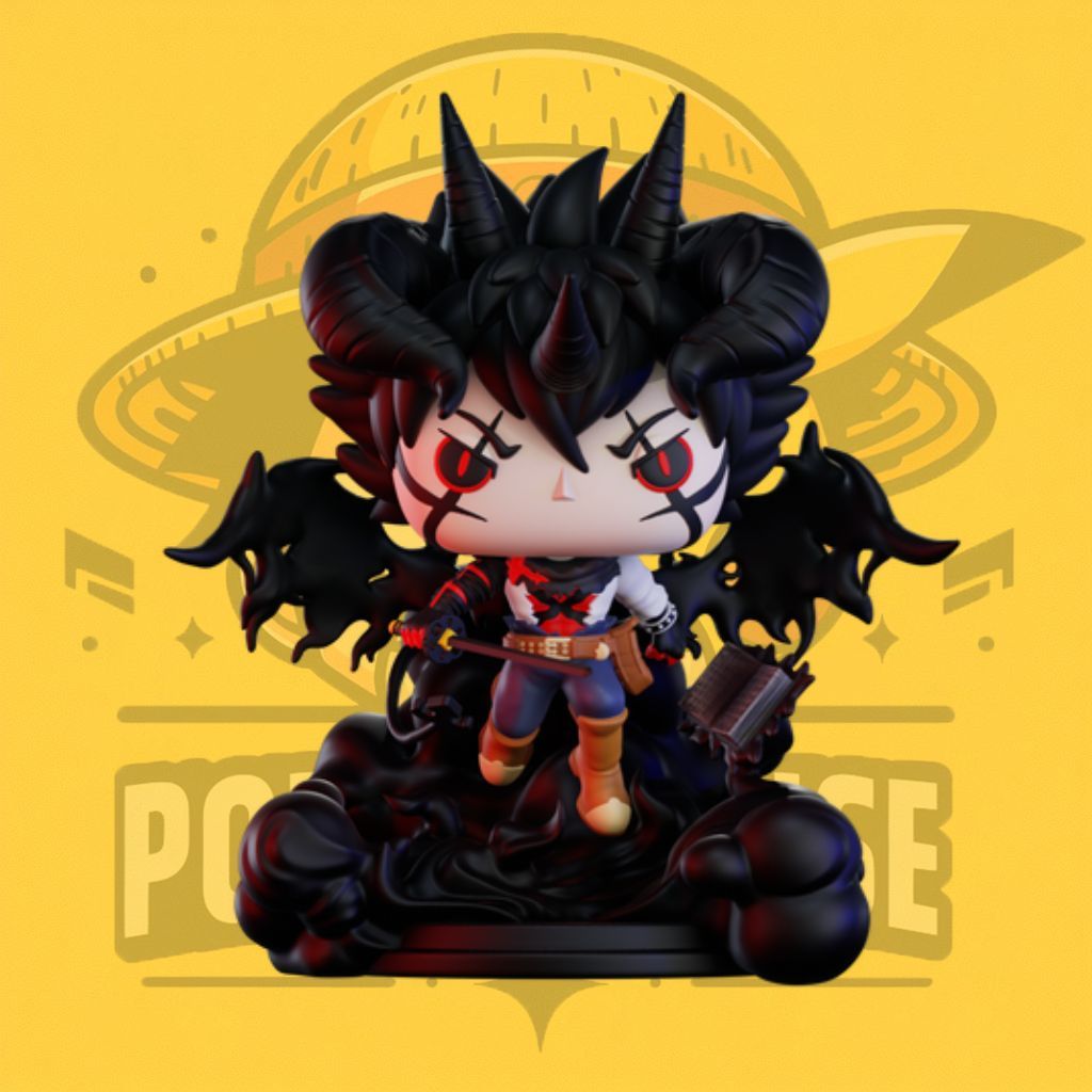 Custom Pop! Black Clover - Asta Devil Union