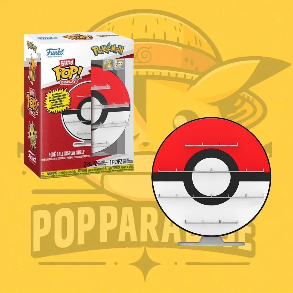 Bitty Pop! Pokémon - Display Poke ball