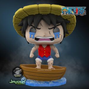 Custom Pop! One Piece - Monkey D. Luffy (Muerte Merry)