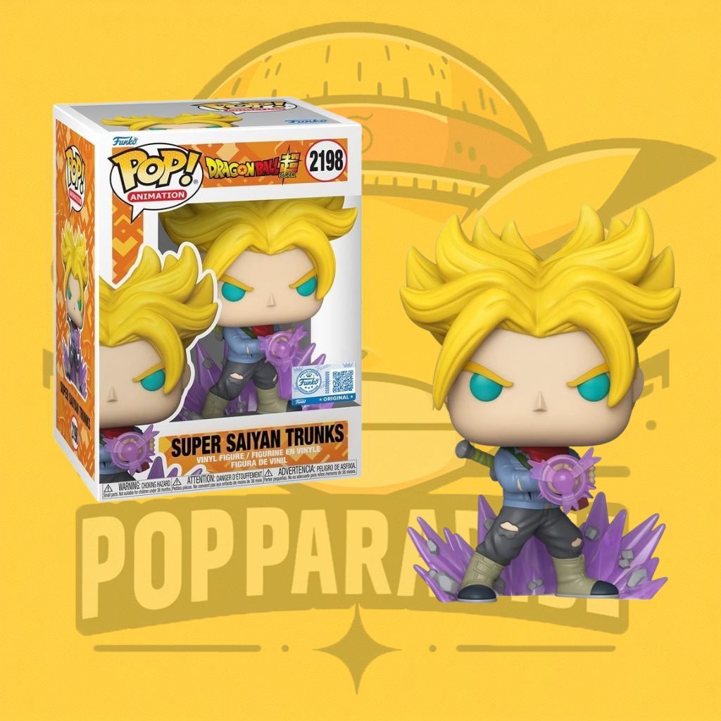 Funko Pop! Dragon Ball – Super Saiyan Trunks 2198 (SE) + Chase – Bundle Exclusivo - Imagen 2