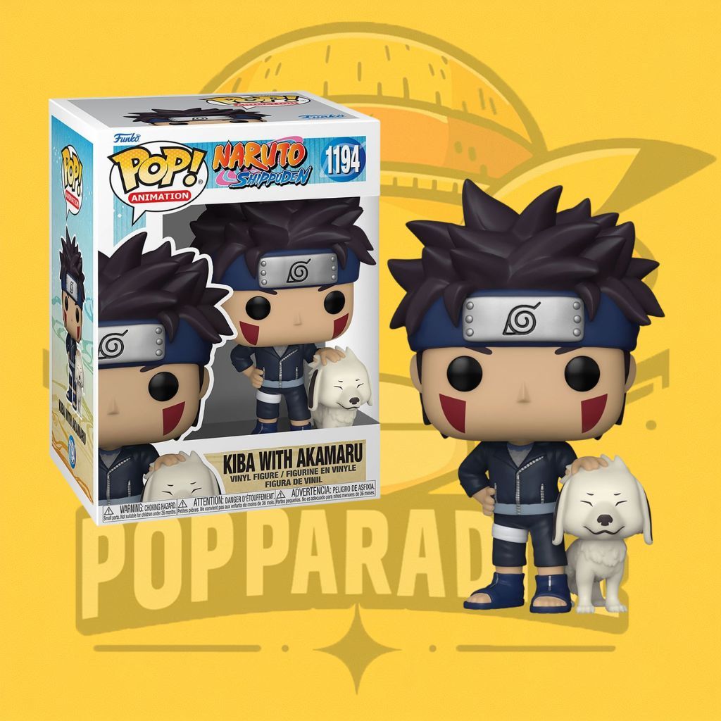 Funko Pop! Naruto Shippuden - Kiba With Akamaru 1194