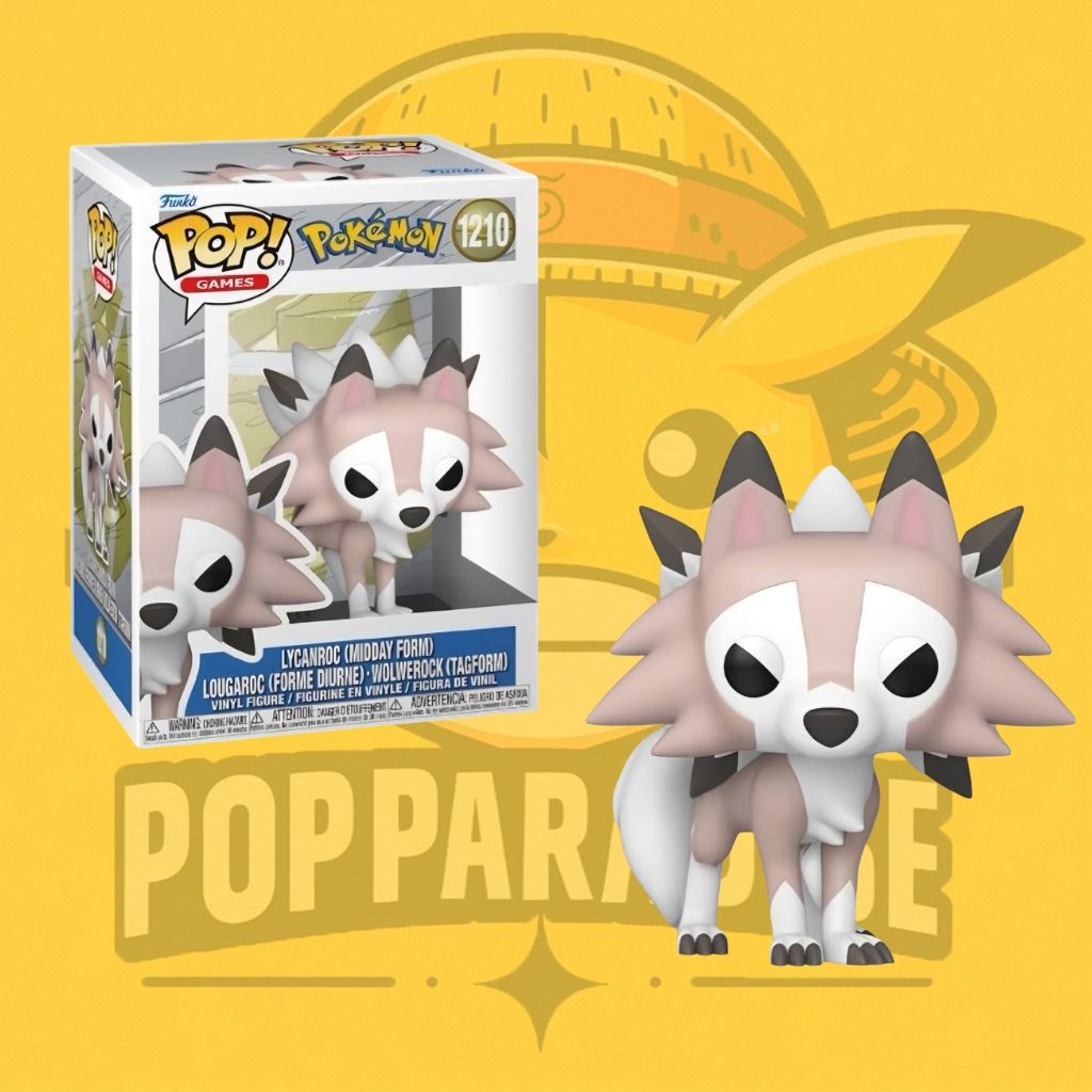 Funko Pop! Pokémon - Lycanroc (Midday Form) 1210