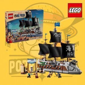 LEGO! One Piece - Barco de la Marina de Garp