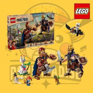 LEGO! One Piece - Dorry vs. Brogy: Gigantes de Little Garden