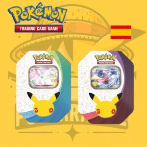 [PREVENTA] TCG Pokémon - Ex Tin Sylveon y Ex Tin Greninja 30.º Aniversario