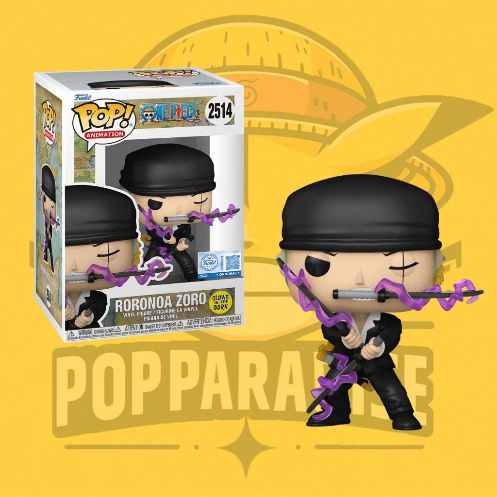 Funko Pop! One Piece - Roronoa Zoro 2514 (GITD) (SE) - Imagen 2