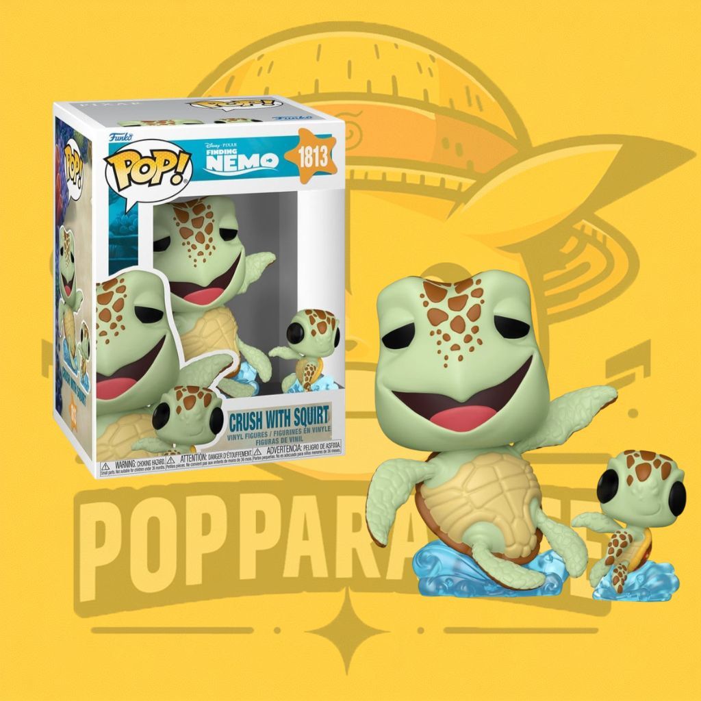 Funko Pop! Disney Buscando a Nemo - Crush con chorro 1813