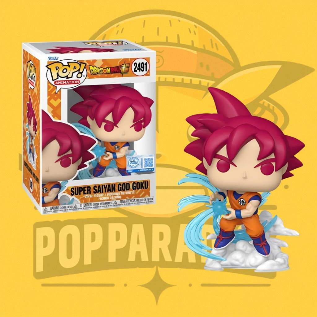 Funko Pop! Dragon Ball Super – Super Saiyan God Goku 2491 (SE)