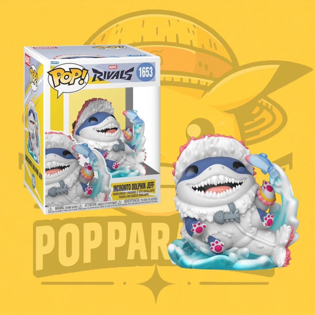 Funko Pop! Marvel Rivals – Jeff el delfín incógnito 1653