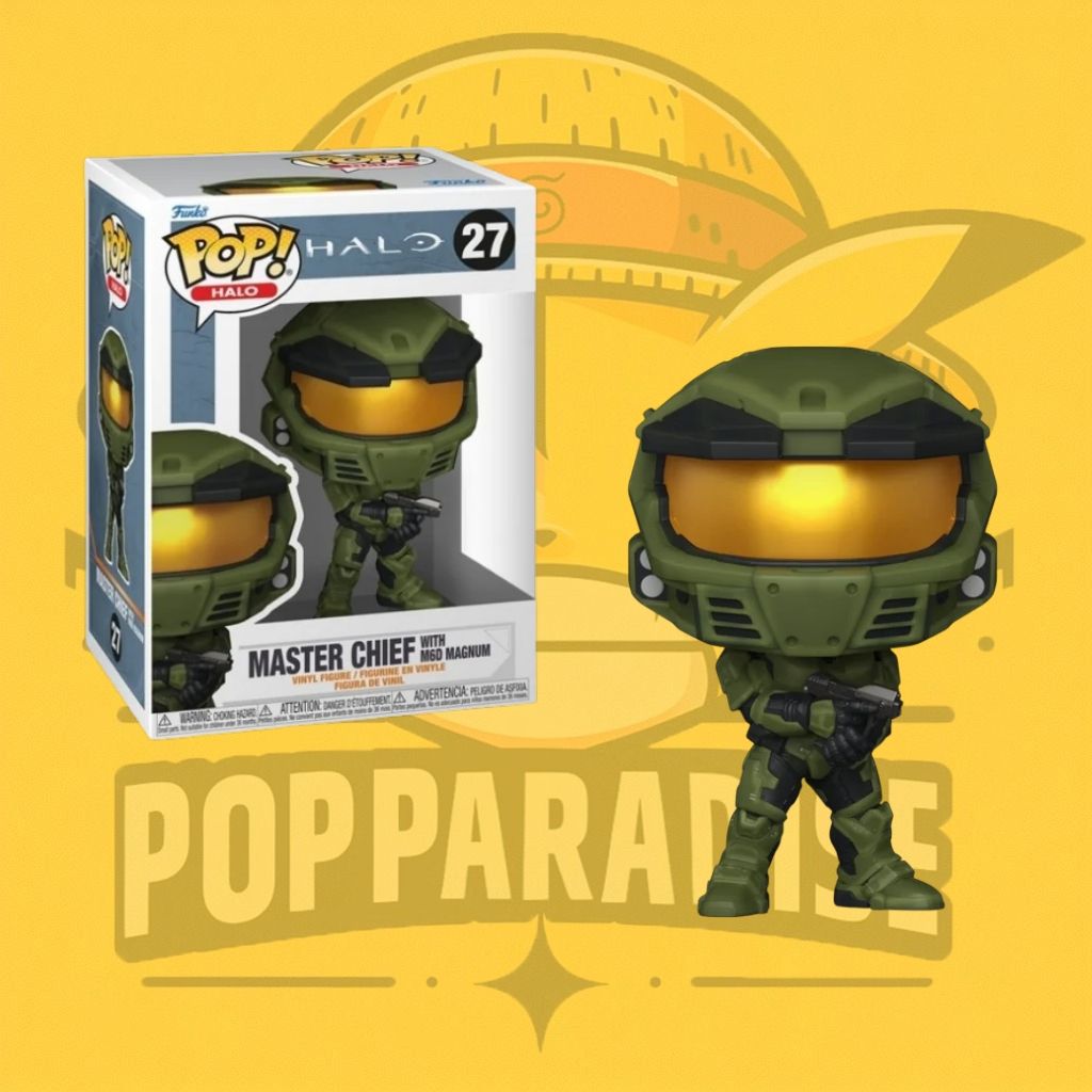 Funko Pop! Halo - Master Chief with M6D Magnum 27